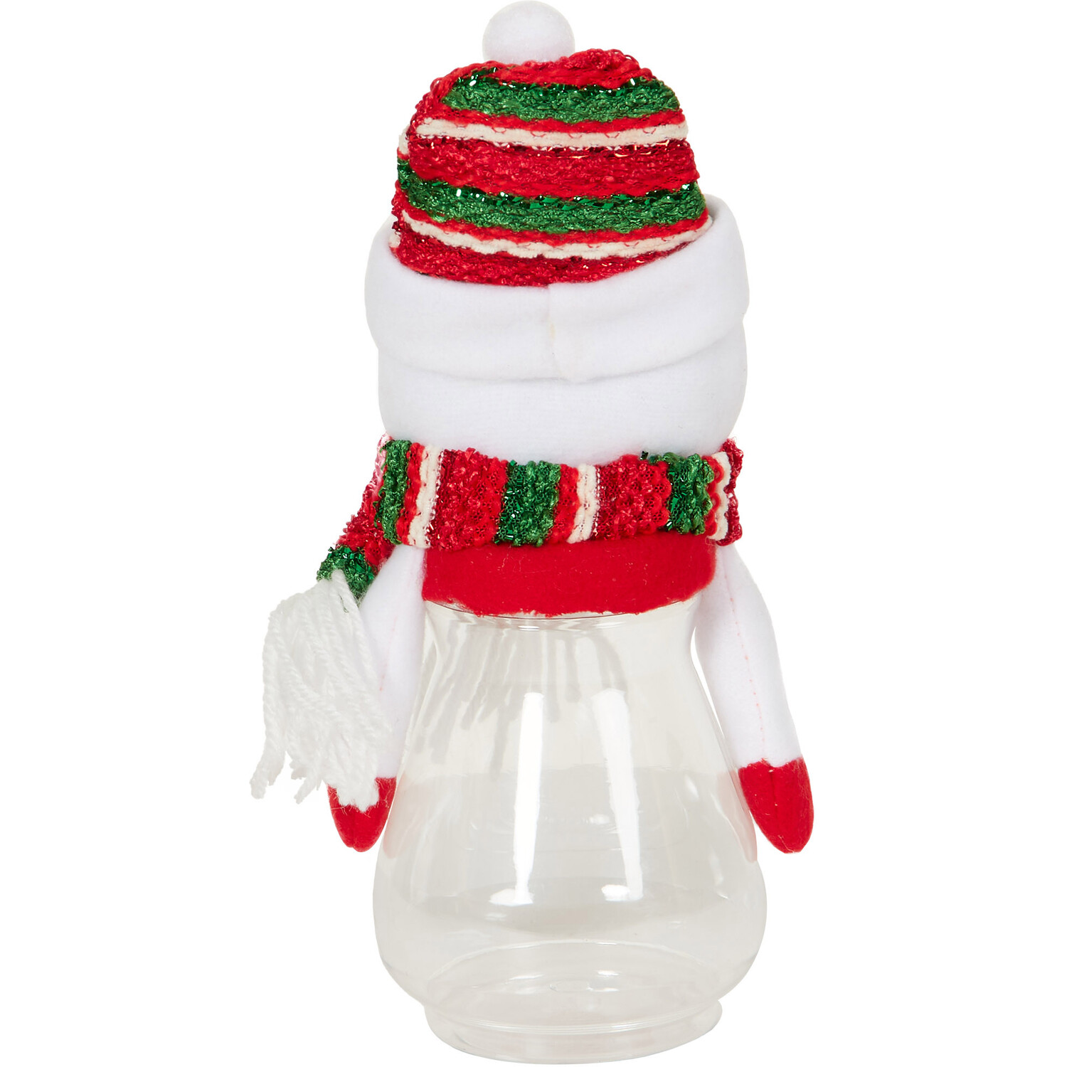 Santa or Snowman Storage Jar Image 4