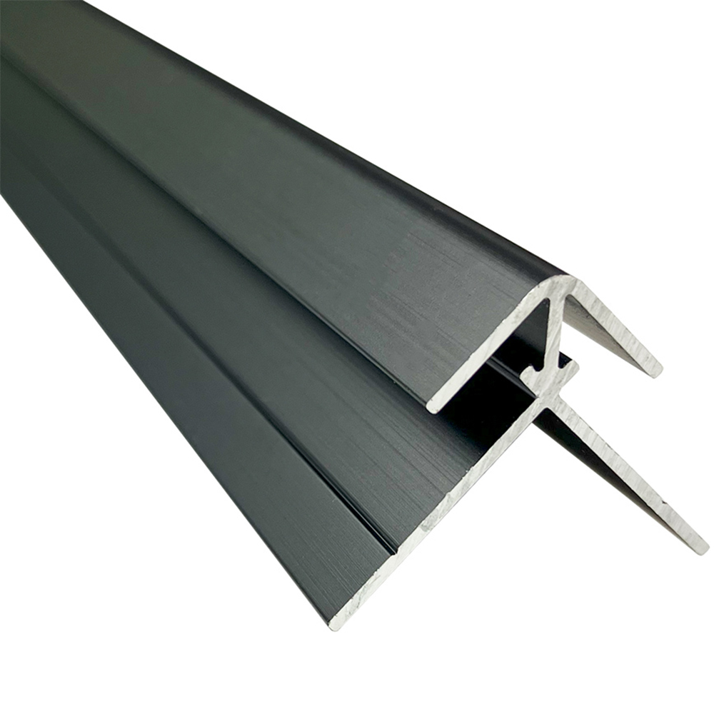 Wetwall Alloy Matt Anthracite External Corner 600mm Image 1