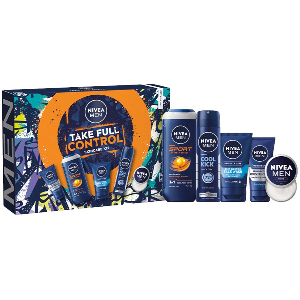Nivea Men Take Full Control Skincare Kit Image 2