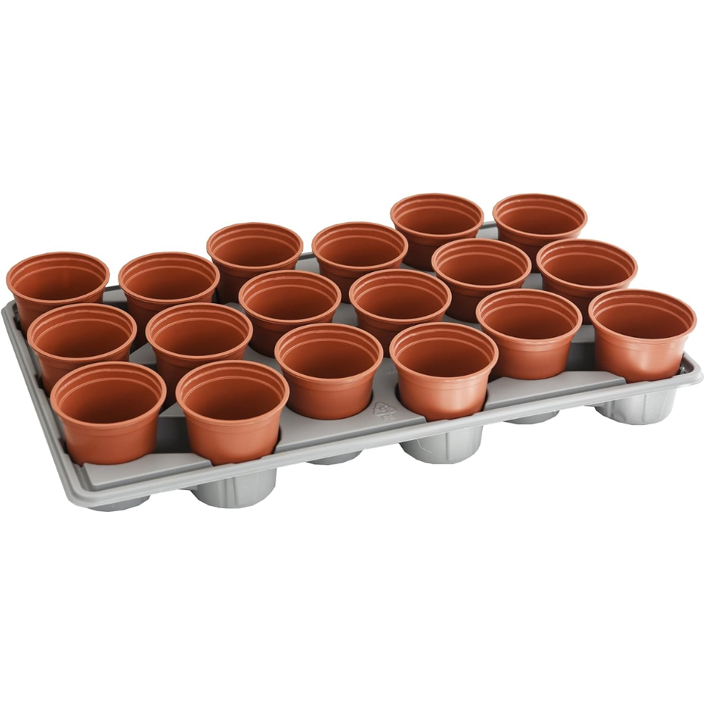 Garden Gear Hard Good Low Shuttle Tray 10 Pack with 180 Pots Image 1