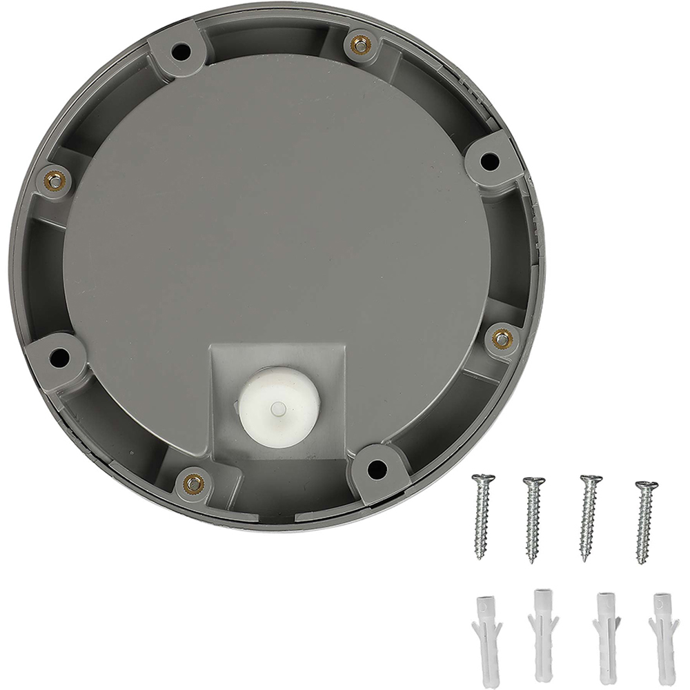 V-TAC 4 Pack 2W Grey Round Warm White LED Step Light Image 4