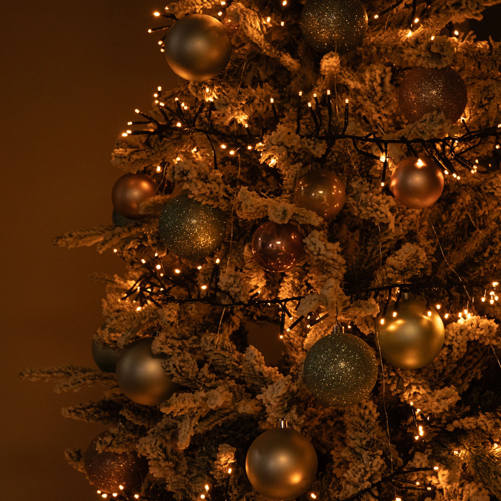 Samuel Alexander 1440 Vintage Gold LED Multi-Action Christmas Cluster String Light 18.5m Image 6