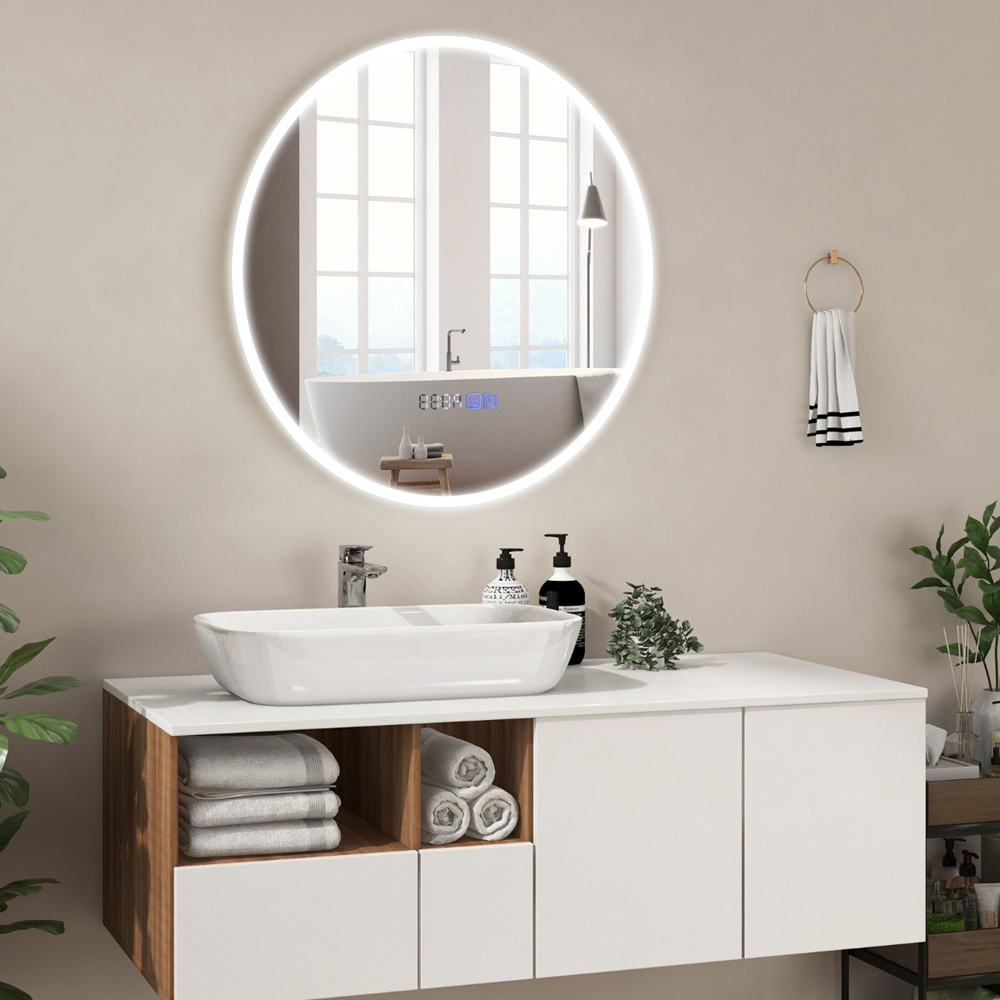 Costway 3 Colour Wall Mounted Round Mirror Image 3