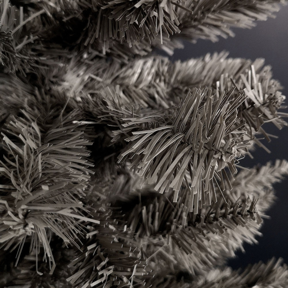 Samuel Alexander Grey Pencil Pine Slim Artificial Christmas Tree 6ft Image 4