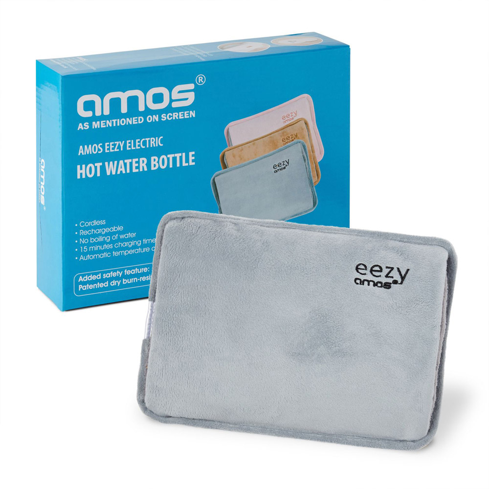 AMOS Eezy Grey Electric Hot Water Bottle Image 3