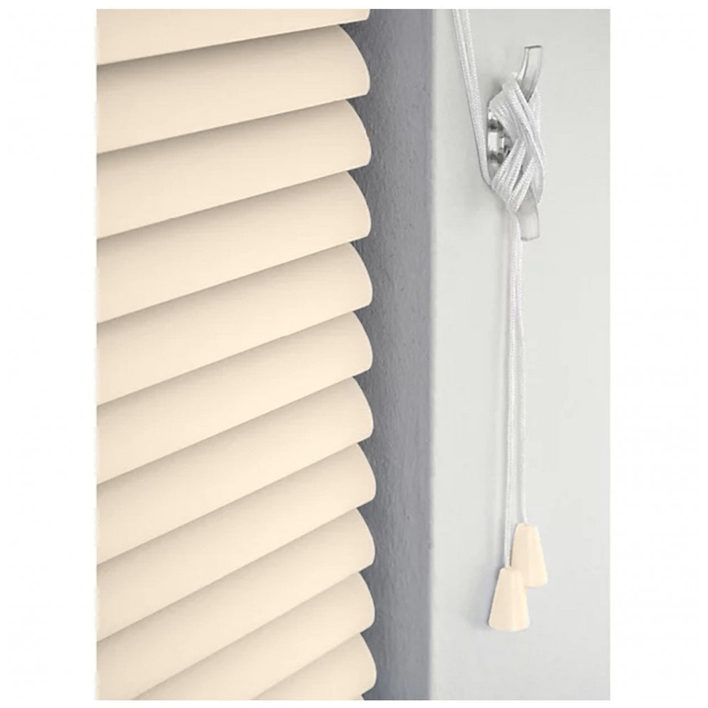 New Edge Blinds PVC Venetian Blind Cream 65cm Image 3