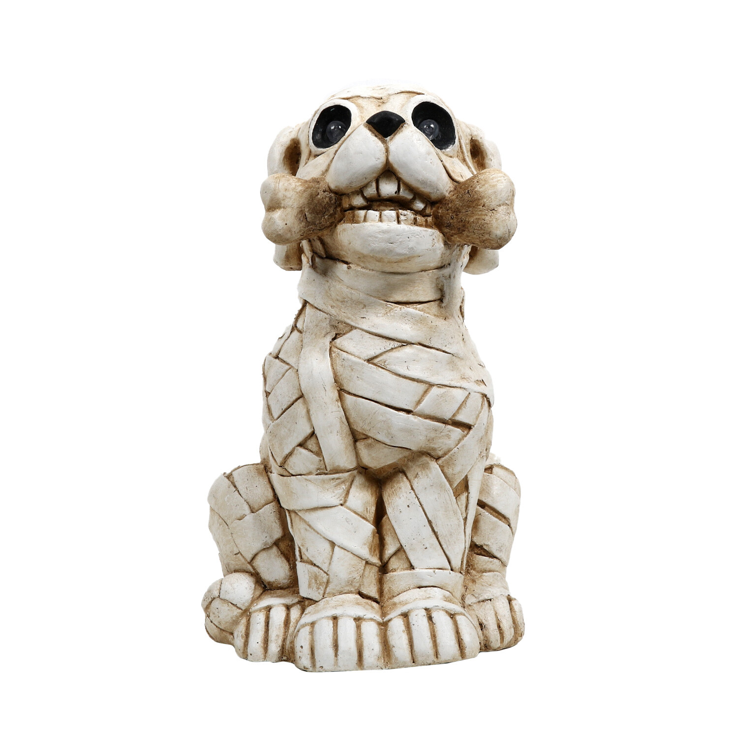 Halloween LED Mummy Dog - White Image 1