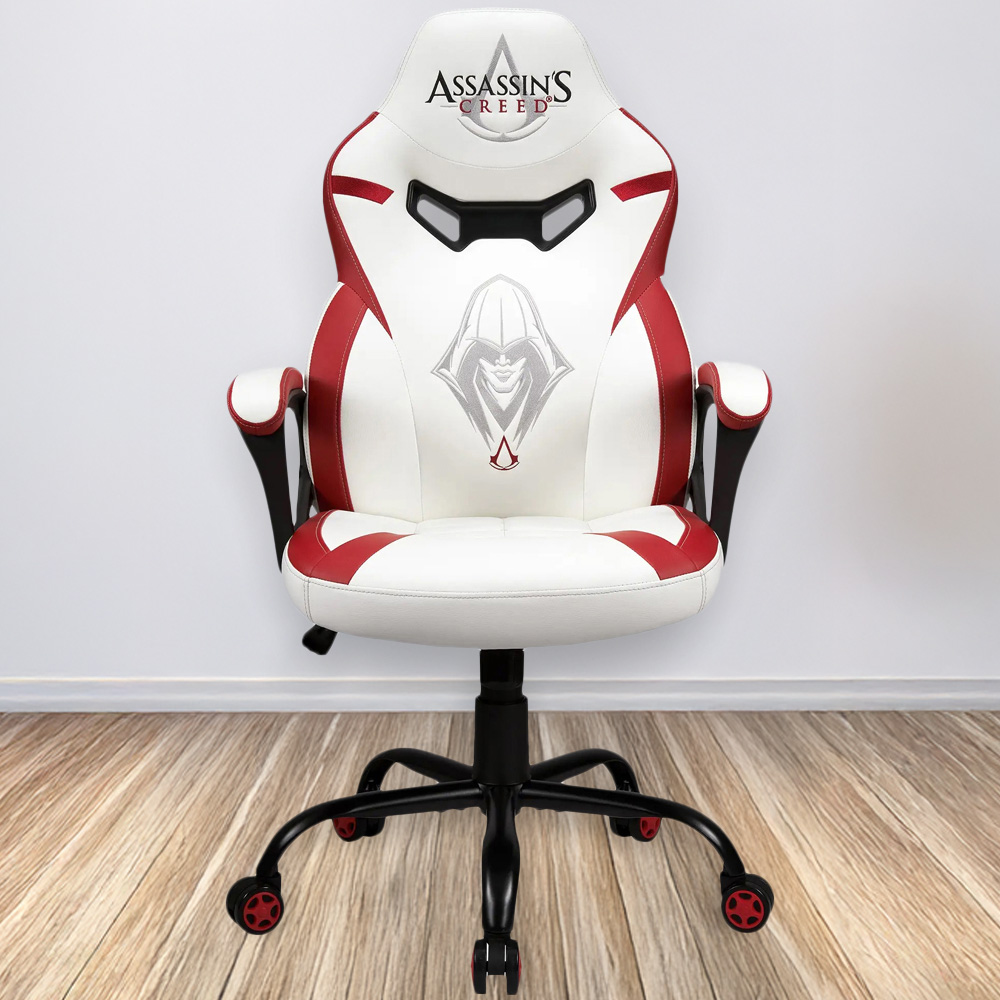 Subsonic White Assassins Creed Junior Gaming Chair Image 1
