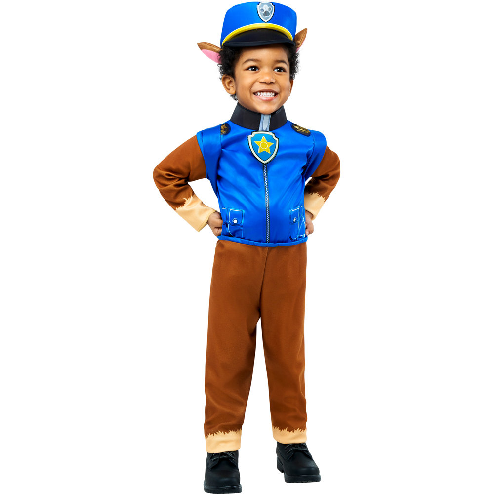 Paw Patrol Chase Costume Age 3 to 4 Years Image 1