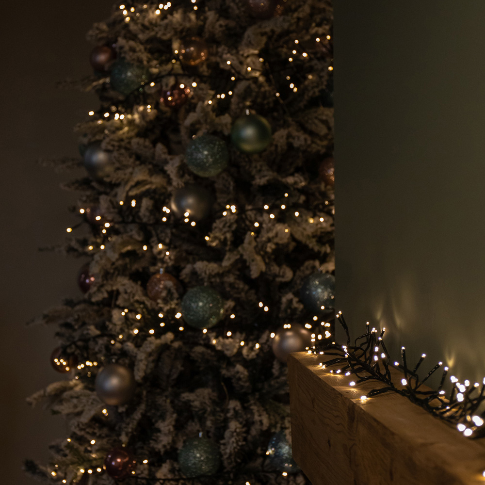 Samuel Alexander 1440 Warm White LED Christmas Cluster Light 18.5m Image 5
