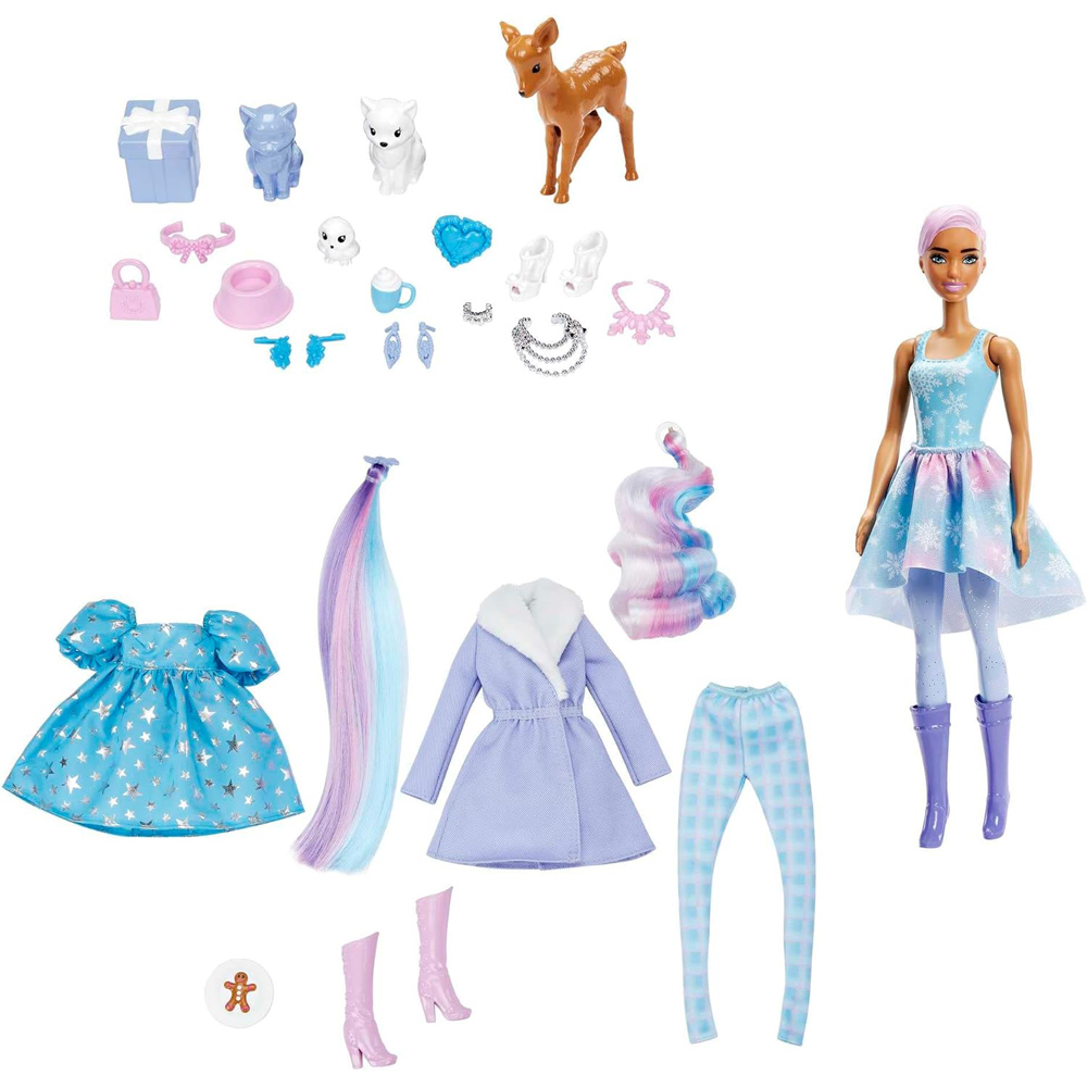 Barbie Colour Reveal Advent Calendar Pink Image 3