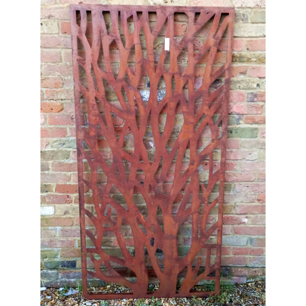Inspirational Gifting Tree Decorative Steel Screen Wall Art 6 x 3ft Image 2