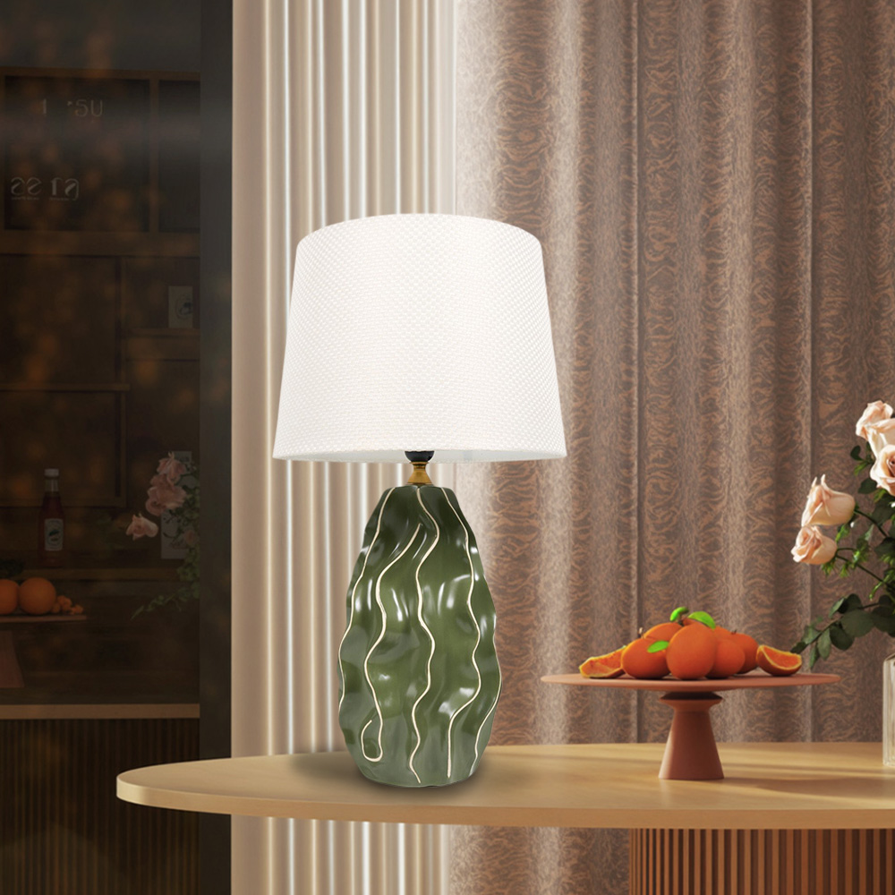 Evani Table Lamp Green Image 2