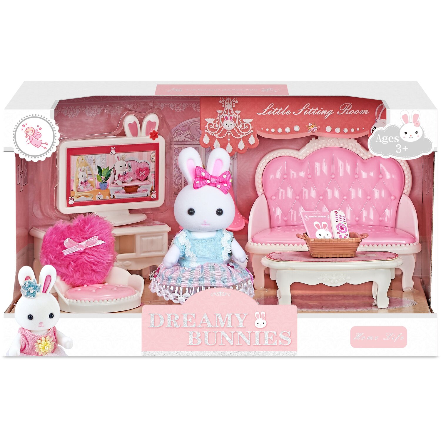 Dreamy Bunnies Home Life Playset Image 6