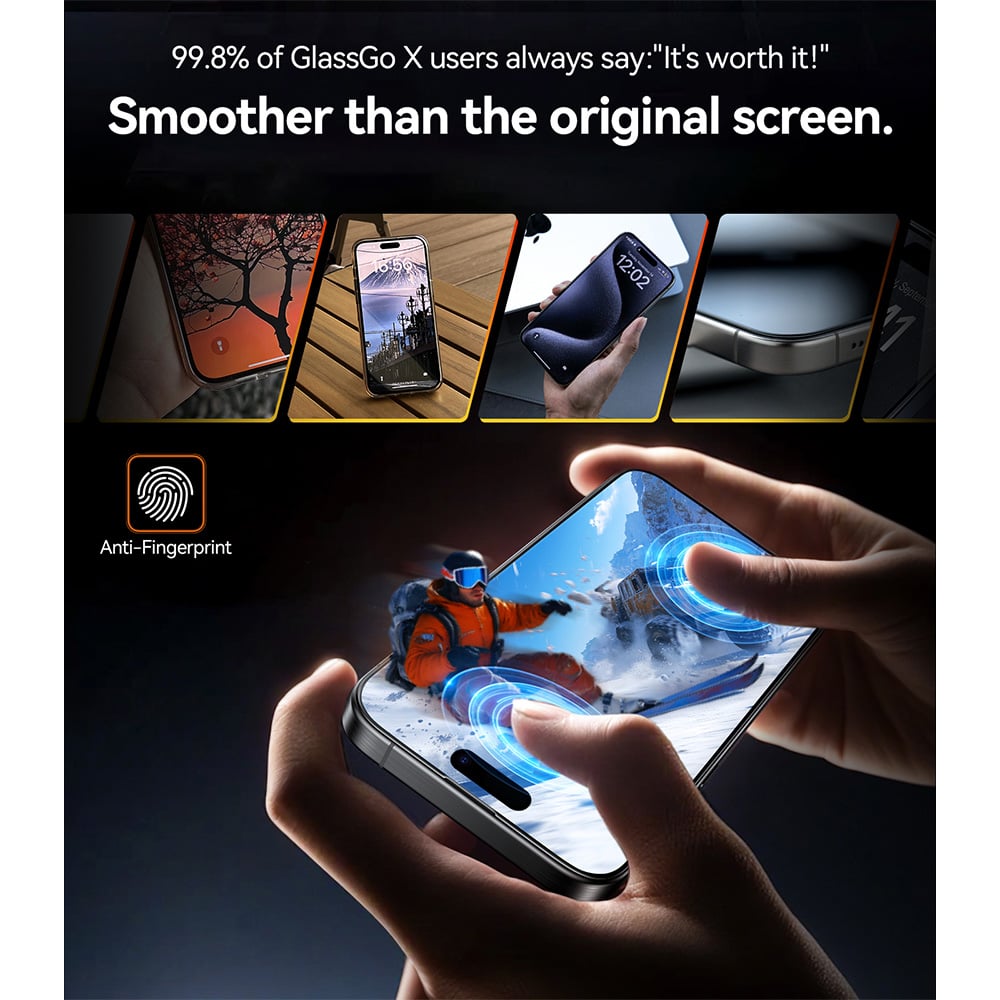 Torras Install Master iPhone 16 Pro Screen Protector Image 5