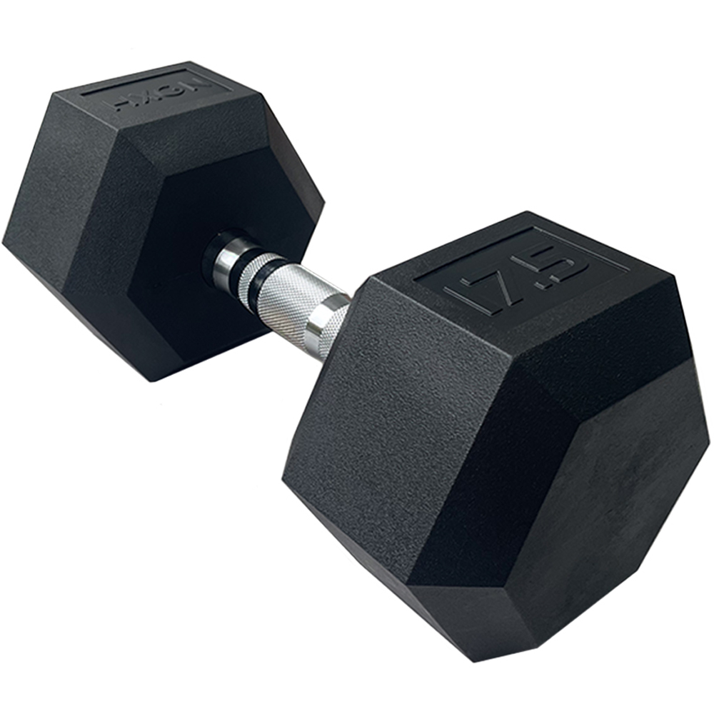 HXGN Pro Hexagonal Dumbbell 17.5kg 2 Pack Image 2