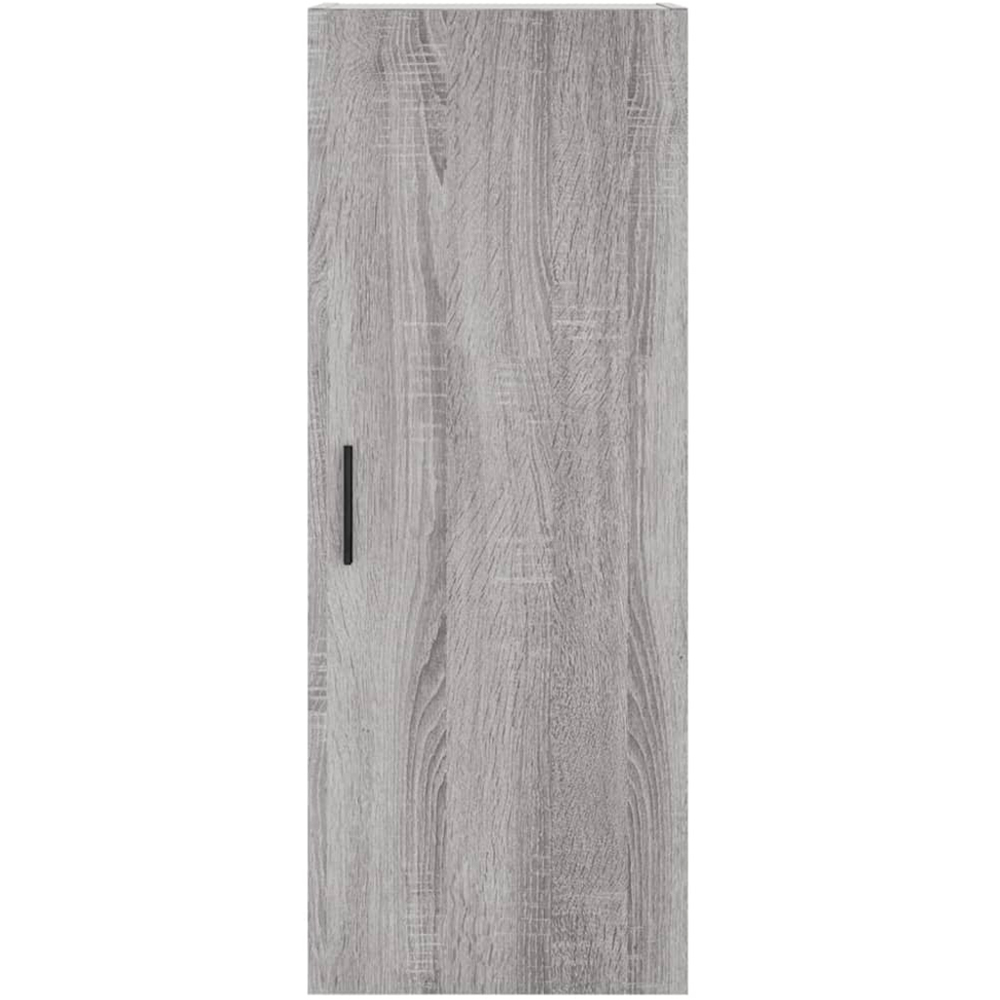 vidaXL Single Door 3 Drawer Grey Sonoma Highboard Image 8