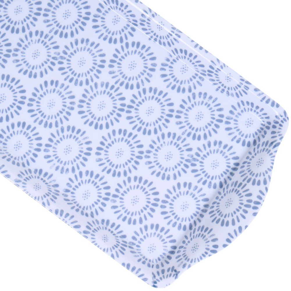 Zorenii Blue Drinks Tray Blue Image 3