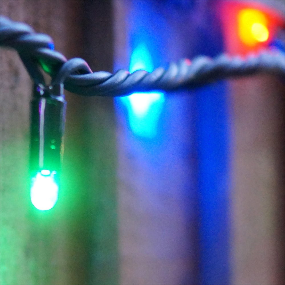 Eagle Connect Multicolour LED Black String Light 70m Image 5