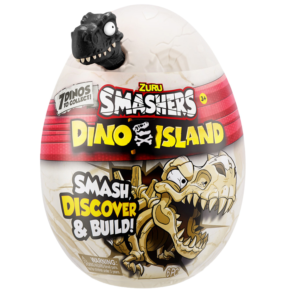 Single Zuru Smashers Dino Island Egg in Assorted styles Image 1