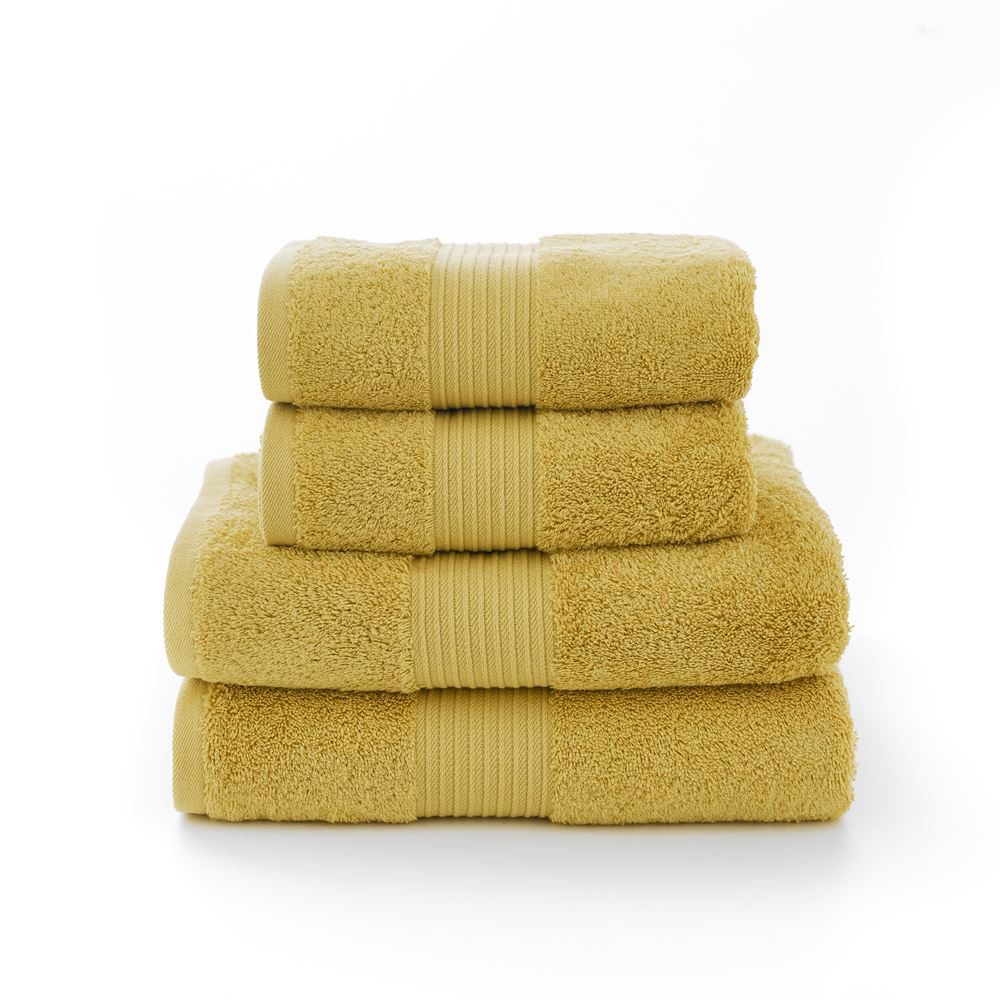 Deyongs Bliss Pima Mustard Bath Sheet Image 3