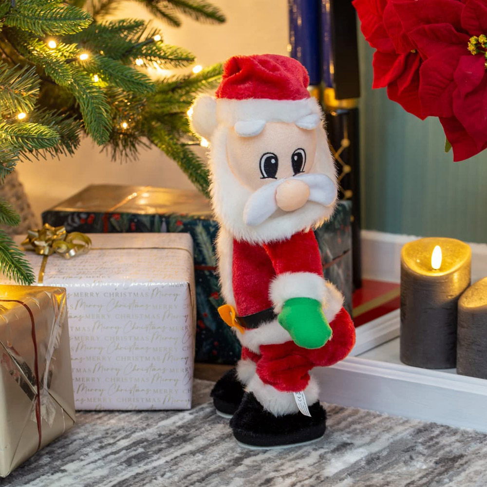 Highlands Homeware Electric Santa Claus Christmas Toy Image 2