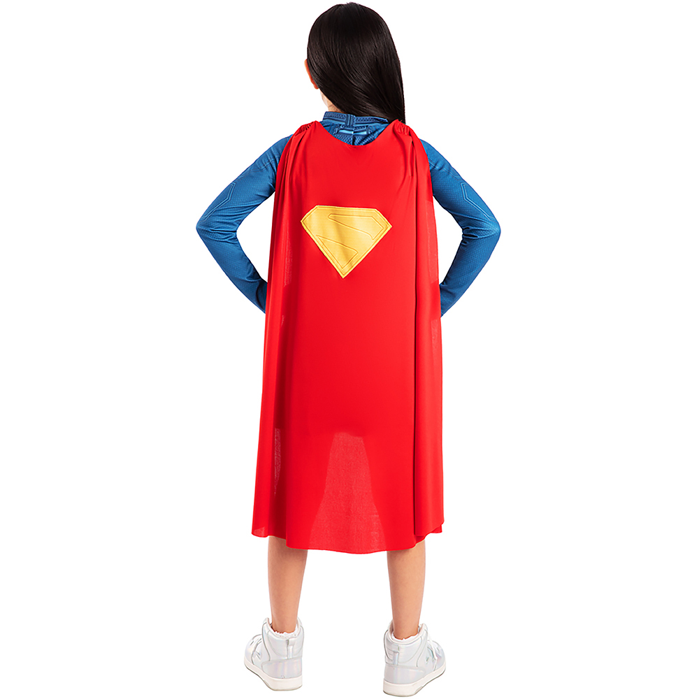 Supergirl Kids Costume 9-10 Years Image 2
