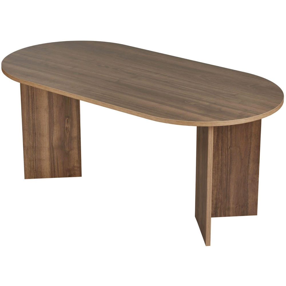 Decortie Sablin 6 Seater Istanbul Walnut Dining Table Image 4