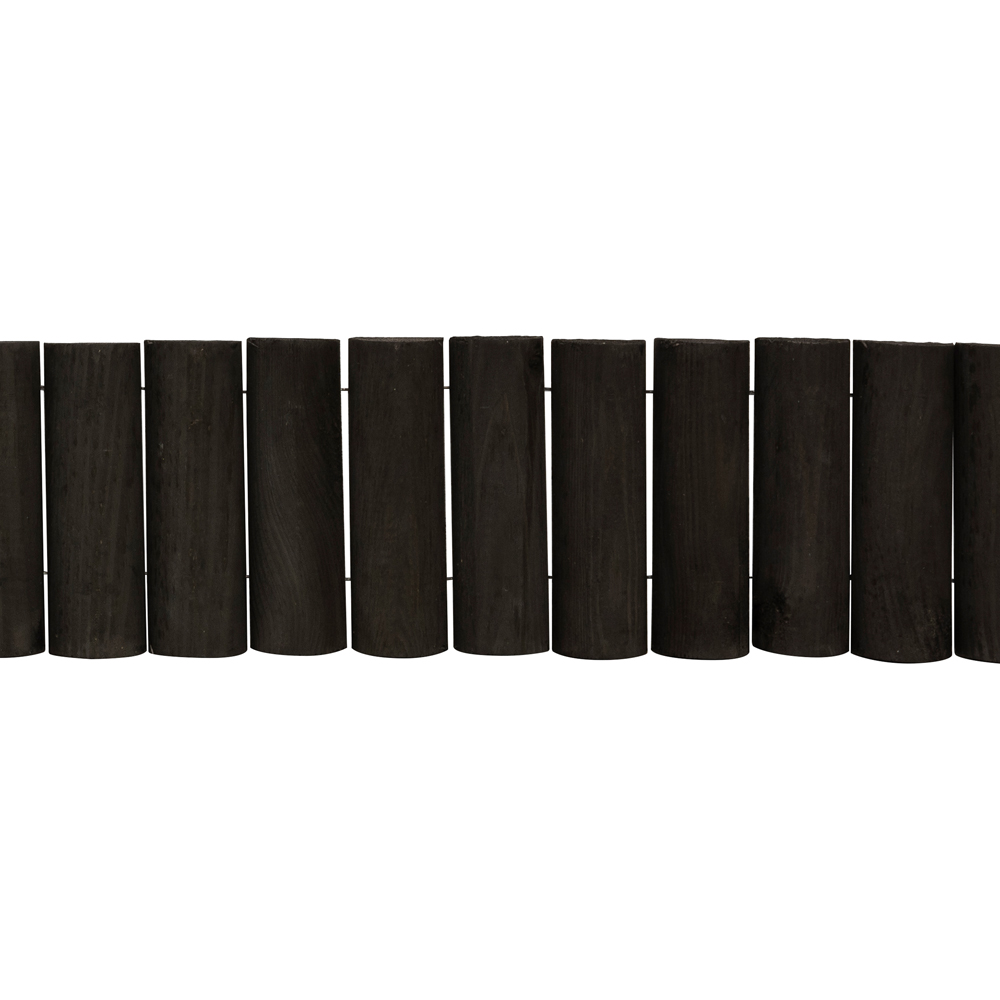 Rowlinson 6 inch Charcoal Grey Log Roll 4 Pack Image 4