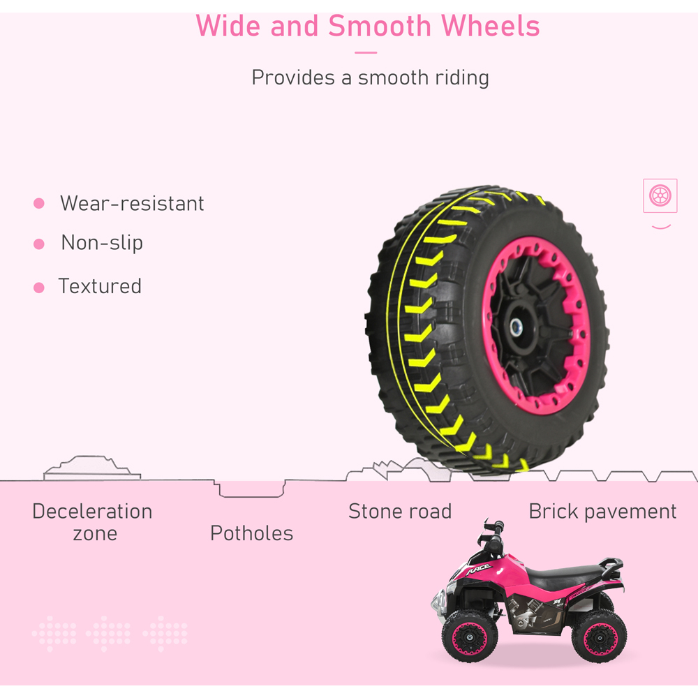 Tommy Toys Baby Quad Ride On Pink Image 5