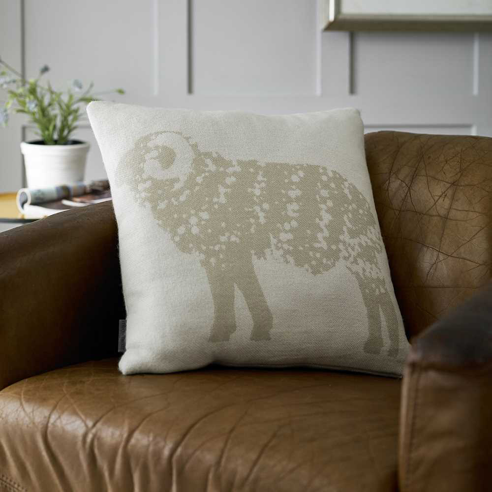 The Lyndon Company Ram Acrylic Cushion 45 x 45cm Image 2
