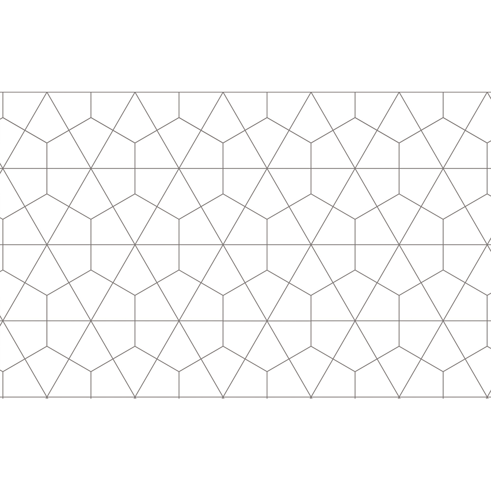 Alloy Geometry Kitchen Hob Splashback 900 x 800 x 4mm Image 3