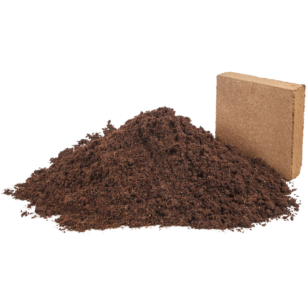 wilko Eazy Grow Peat Free Coco Compost Blocks 40L 10 Pack Image 2