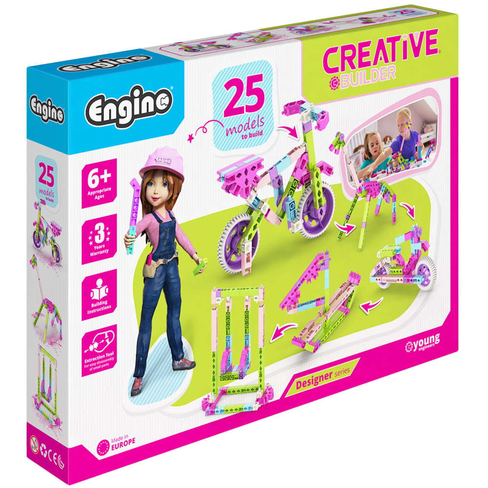 Engino Creative Builder 25 Models Designer Set Image 1