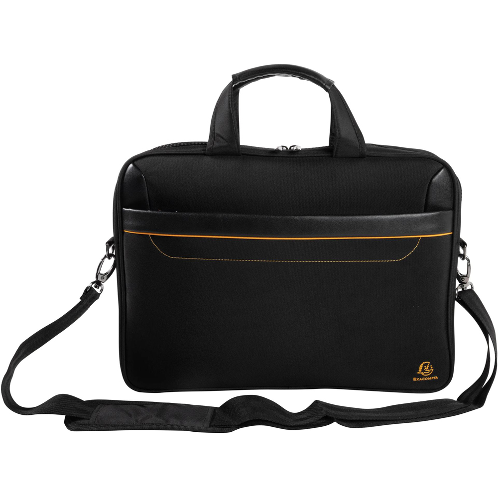 Exacompta Exactive 15.6 inch Black Lightweight Padded Laptop Bag Image 3
