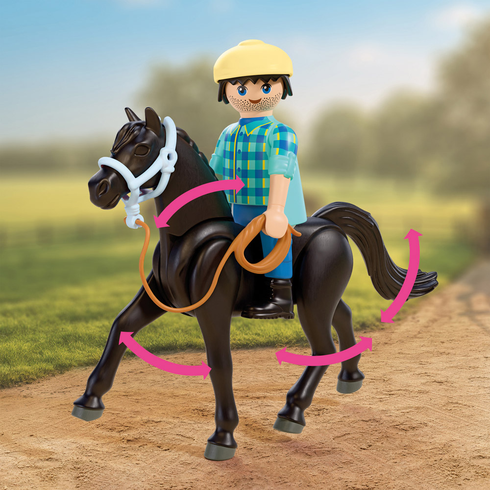 Playmobil Small Stable with Farrier Play Set Image 6