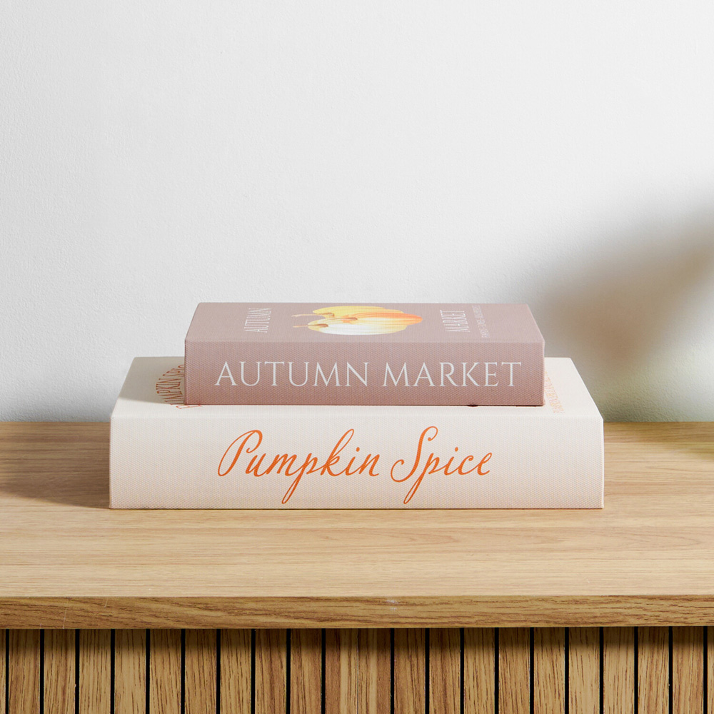 Set of 2 Autumn Book Boxes Image 6