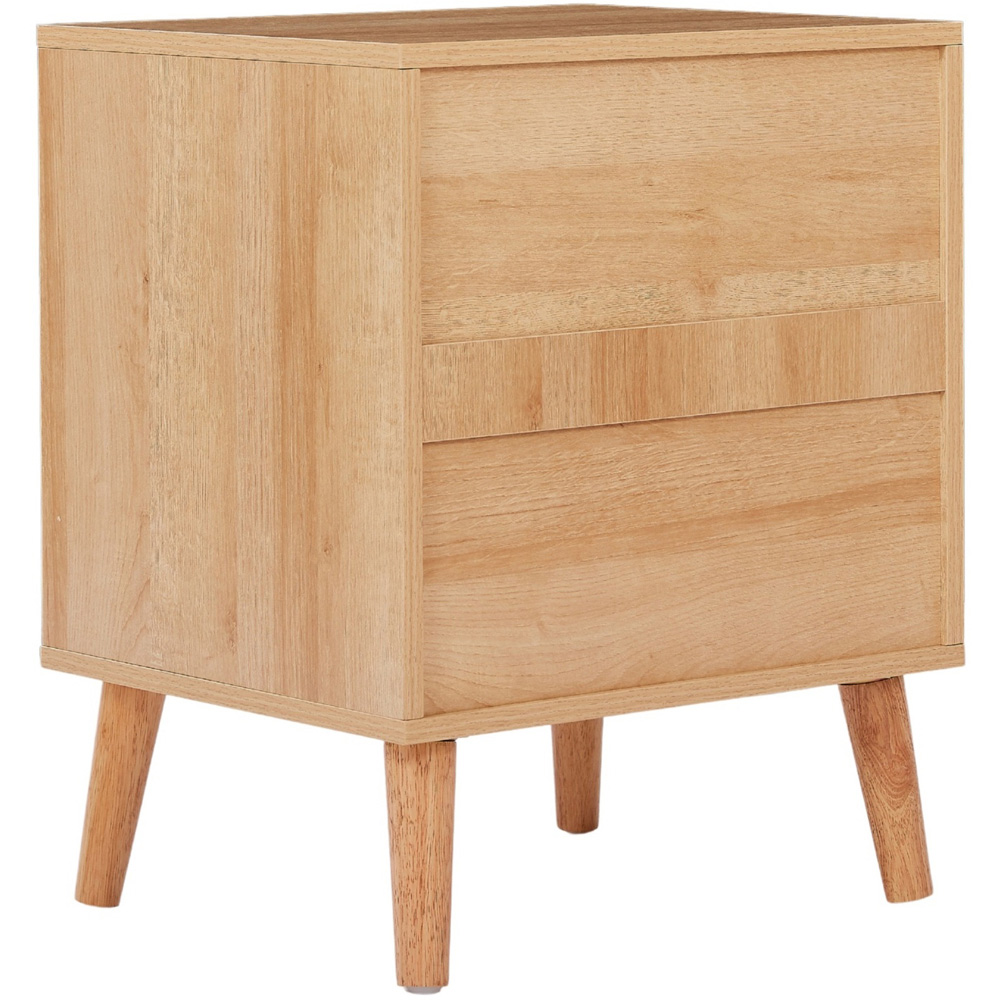 Langham 2 Drawer Natural Rattan Chest of Drawers Image 5