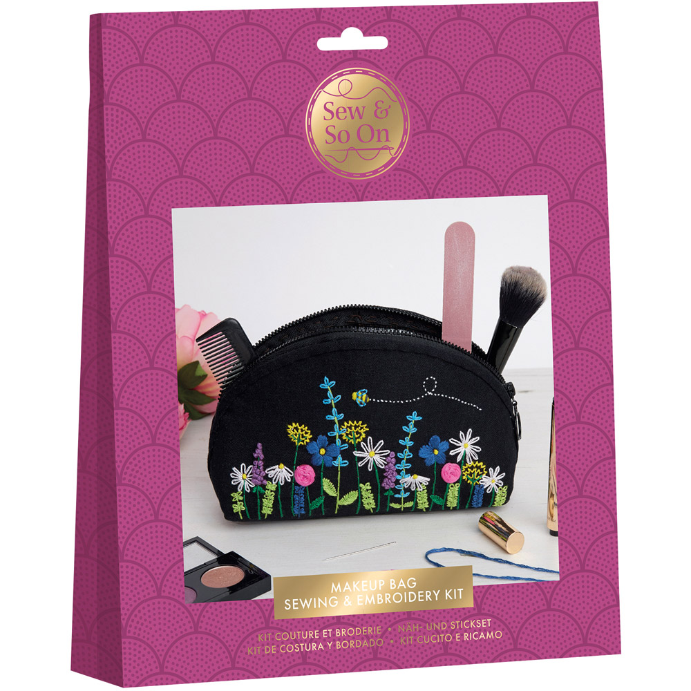 Sew & So On Multicoloured Embroidery Craft Set Image 1