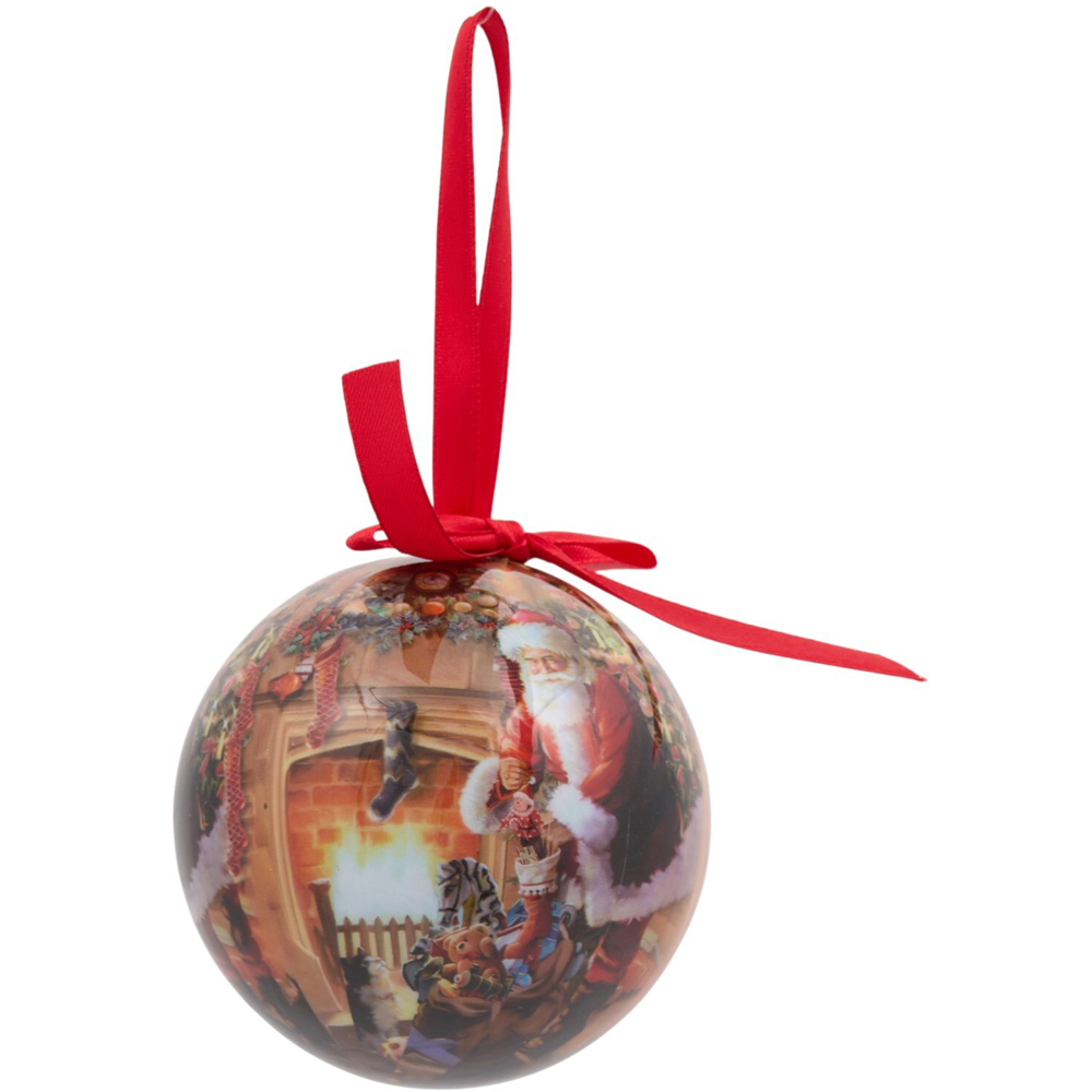 Set of 7 Christmas Retro Baubles Image 6