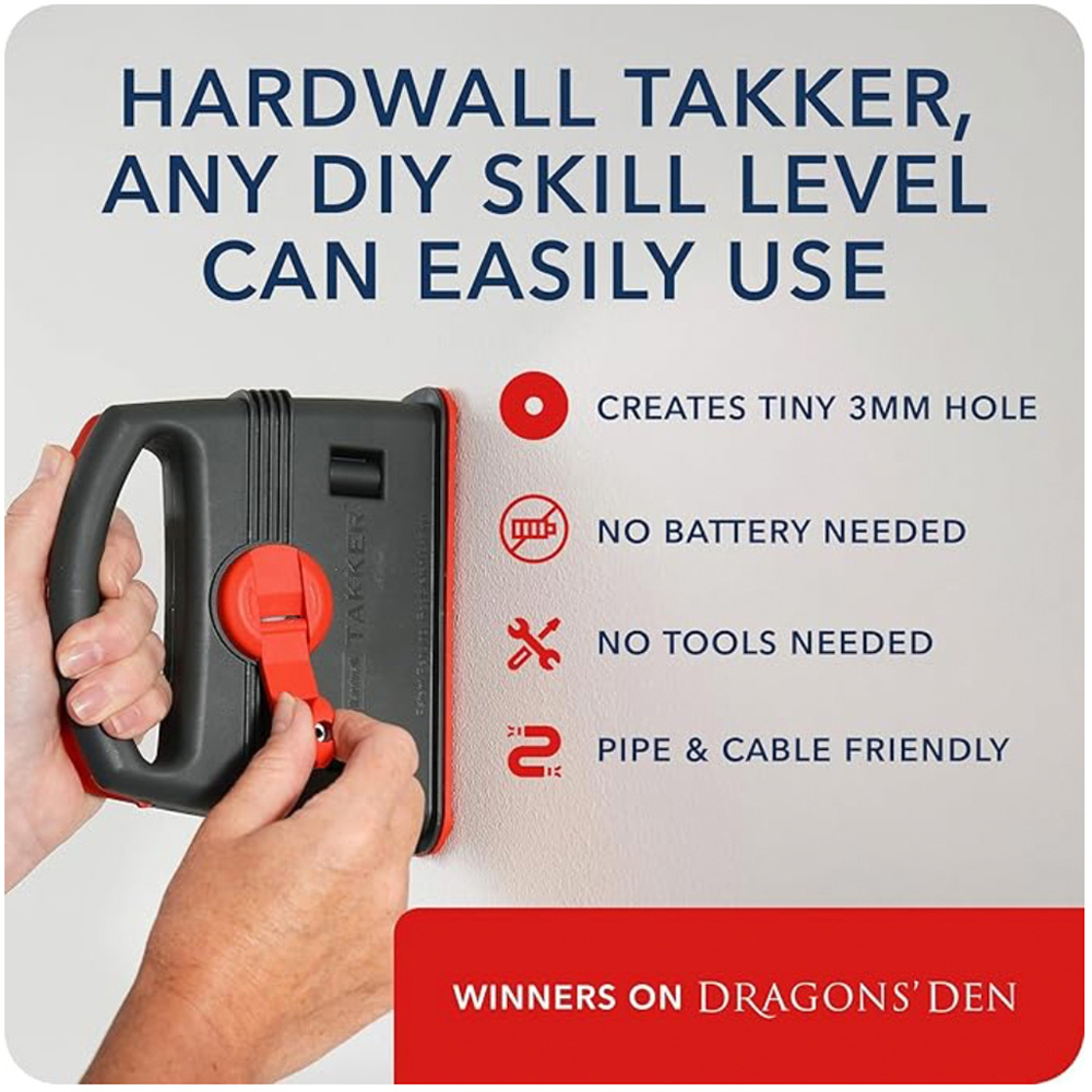 Takker Hardwall Picture Hanging Kit 35 Piece Image 4