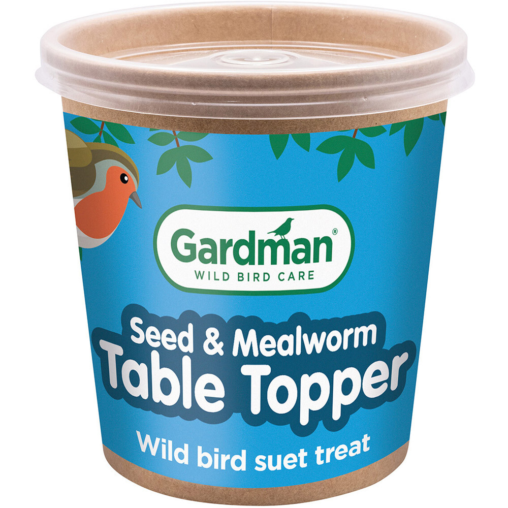 Gardman Table Topper - Seed and Mealworm Image