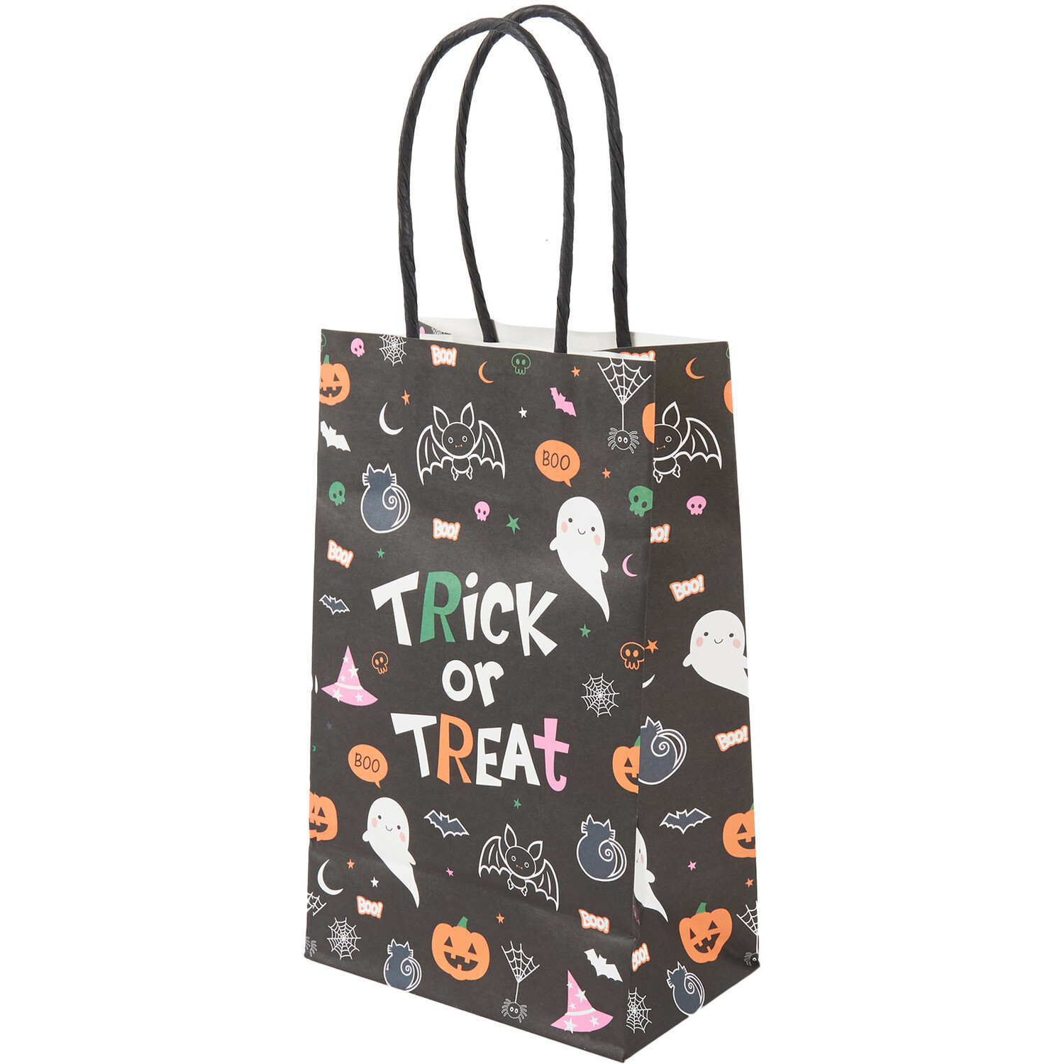 Pack of 8 Haunted Hallows Trick or Treat Party Bags Image 1