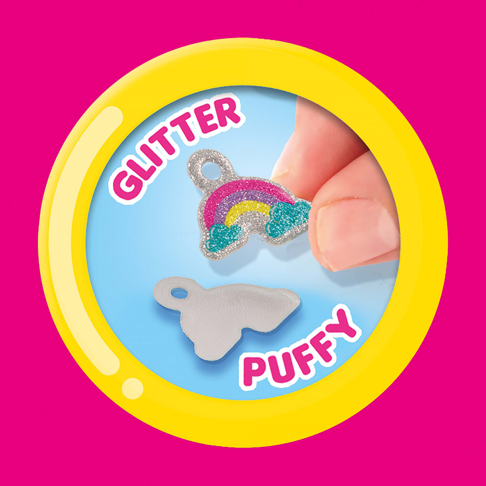 SES Creative Glitter Puffy Sticker Bracelets Kit Image 4