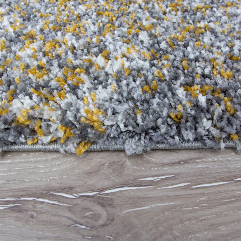 Kukoon Alder Ochre Shaggy Rug 80 x 150cm Image 3