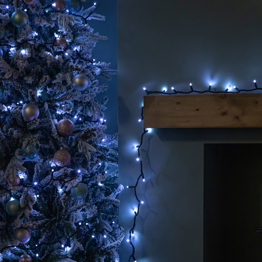 Samuel Alexander 300 White LED Connectable Christmas String Light 24m Image 1