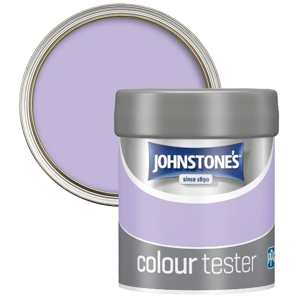 Johnstone's Sweet Lavender Matt Emulsion Tester Pot 75ml Image 1