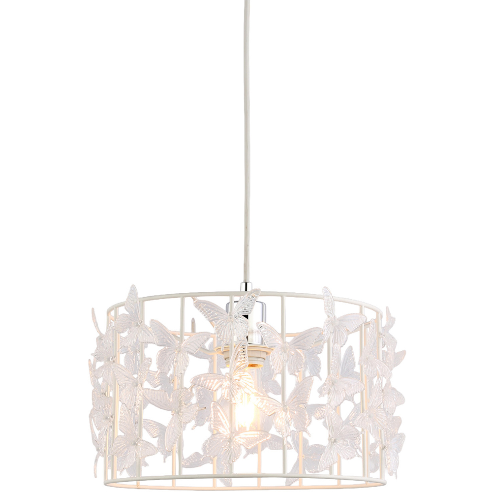Zoe Butterfly Shade White Image 3