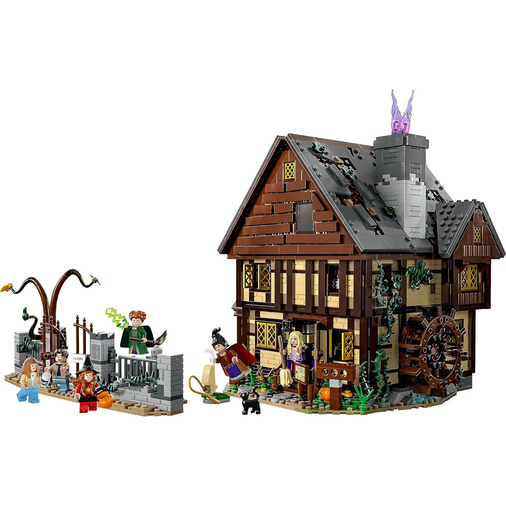 LEGO Disney Hocus Pocus The Sanderson Sisters Witches House Building Kit Image 3