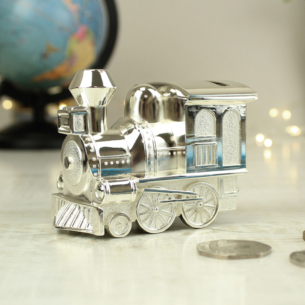 Personalised Memento Personalised Train Money Box Image 2